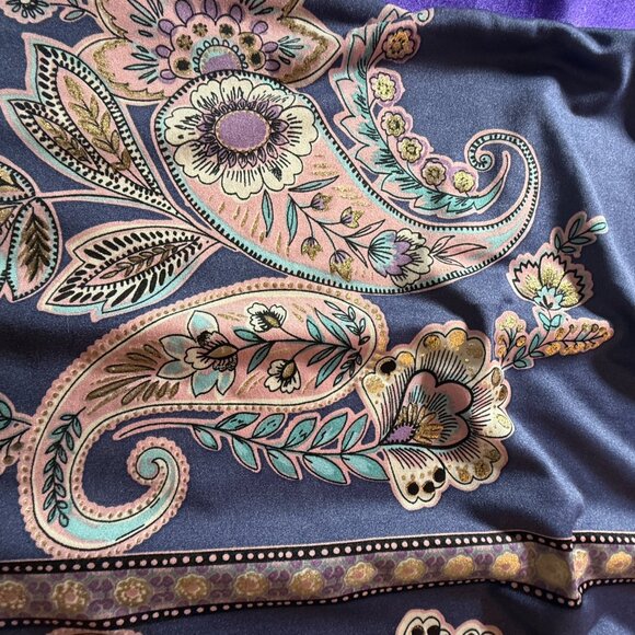 New πShelby & Palmer Beautiful Floral Shift Dress w/ Eye-catching Bell Sleeves - Picture 11 of 14